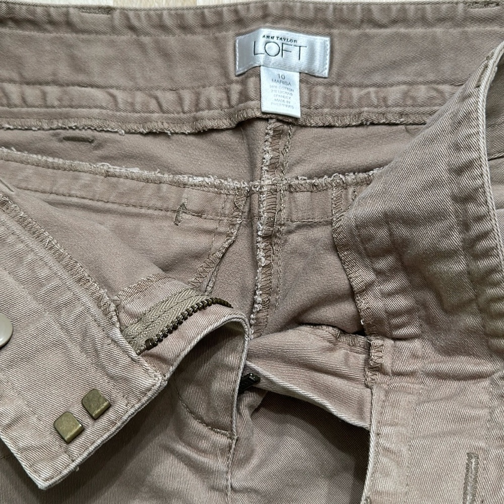 Ann Taylor Loft Capris size 10